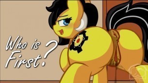 MLP ORGY ANIMATION - PROF. ZEDWIN "WHO IS FIRST?