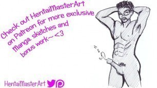 Overwatch Baptiste Naked cumming fan art speed drawing