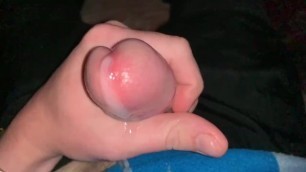 JACKING MY SLIPPERY COCK UNTIL I CUM IN SLOW MOTION POV