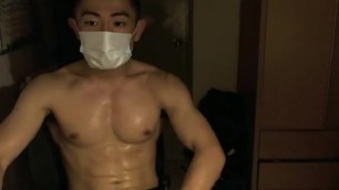 Asian Handome Boy Jerk off