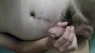 Jerking and cumming no lube