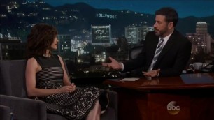 Carla Gugino - Jimmy Kimmel Live (6-21-2016)