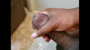 Big Black Cock Dripping Cum