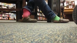 Mismatched Socks and Clogs Shoeplay