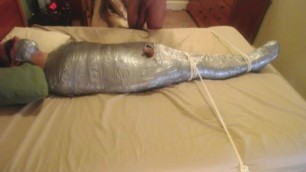 Duct-Taped Mummified and edged