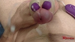 Steveohtoys vibrating cockring edging me to explode right at you