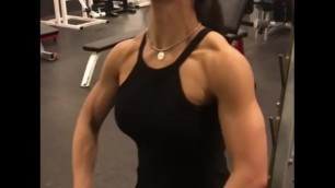 Korean sexy chick train shoulders