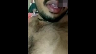 Indian hairy man black cock​