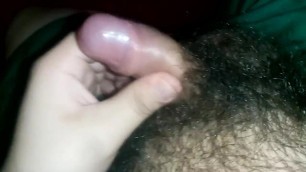 Small cock but big hairy balls