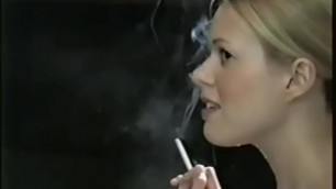 Hot Smoking Blonde