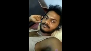 South indian tamil boy showing his big cock