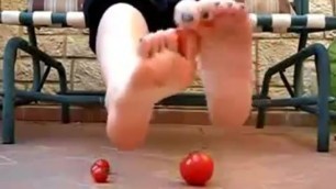 Sexy Foot Crushing