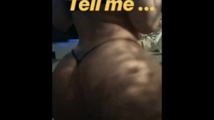 Ashley Hunter IG twerk