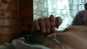 Sexy colombian jerking off!