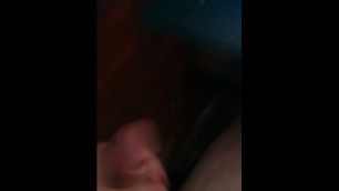 Quick jerk off before getting caught by wife