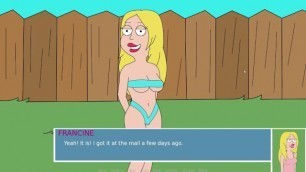 American Dad Francine Smith Nude Happy Monday V1.1