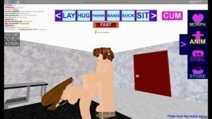 fucking a girl on roblox