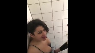 Egyptian and Russian girl in the bathroom