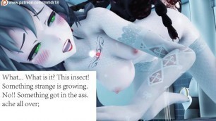 MMD insect の samples LUOTIANYI MONSTER INSECT FUCKS GIRL