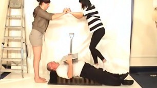 Bed of nails trampling