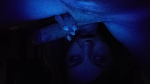 Late Night Blowjob With Blacklight