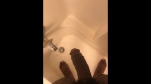 Cumming in a Frat Boys Shower