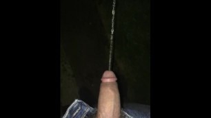 Drunken Public Piss On A Window (Got too hard ho pee at the end)