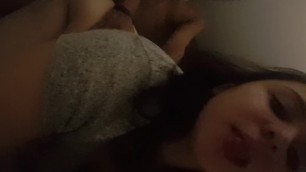 Made her hold the camera.. Phat ass latina (drops it when she cums)