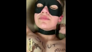 sub t20w getting fucked while cuffed with clothespins on her breasts