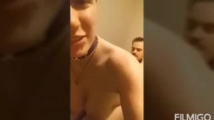 REAL twin and her bf compilation (11 clips from messenger)