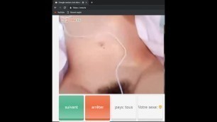 omegle horny asian girl with hairy pussy tease me till i cum