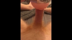 Cumming inside my toy pussy