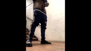 Dl trade jacking his musty dick in stairwell