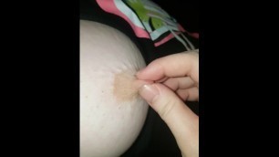 Playing with my Nipples again (I need cock)