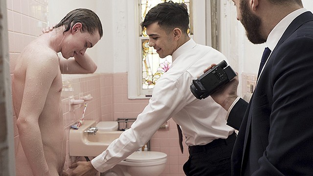MissionaryBoys - Hot Priest And A Missionary Boy Anally Fuck A New Recruit