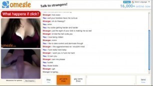 Omegle Girl Desperately Down To Fuck With Dirty Talk (NON-NUDE)