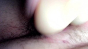 Masturbation with7 inch you