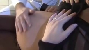 doctor rub sexy preg belly