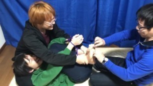 Tickling duo japan boy