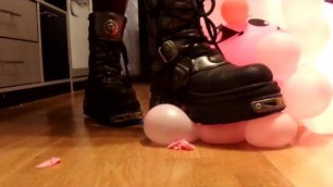 Baloon crush New Rock boots