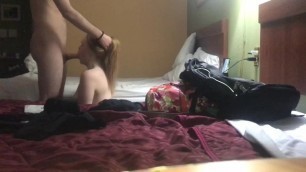 Girlfriend gets fucked in hotel