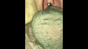 Couldn’t hold my cum when I slide my dick inside her wet pussy. creampie