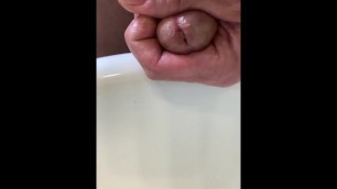 Slow motion hand fuck