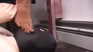 Lovely Indian Mistress Feet Gagging