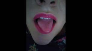 Tounge tease