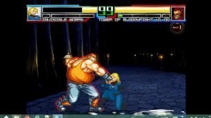 Mugen Invisible Woman vs Tower Gang