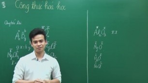 Cách viết công thức hóa học – Dành cho học sinh mất gốc