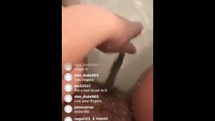 instagram live girl pussy