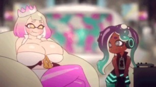 Splatoon Marina + Pearl [Slideshow + Gifs]