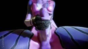 Waiting for Widowmaker's cum (By cosmysla)